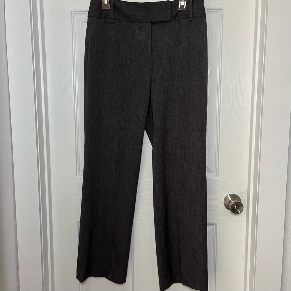 Rafaella Charcoal Wider Leg Pants